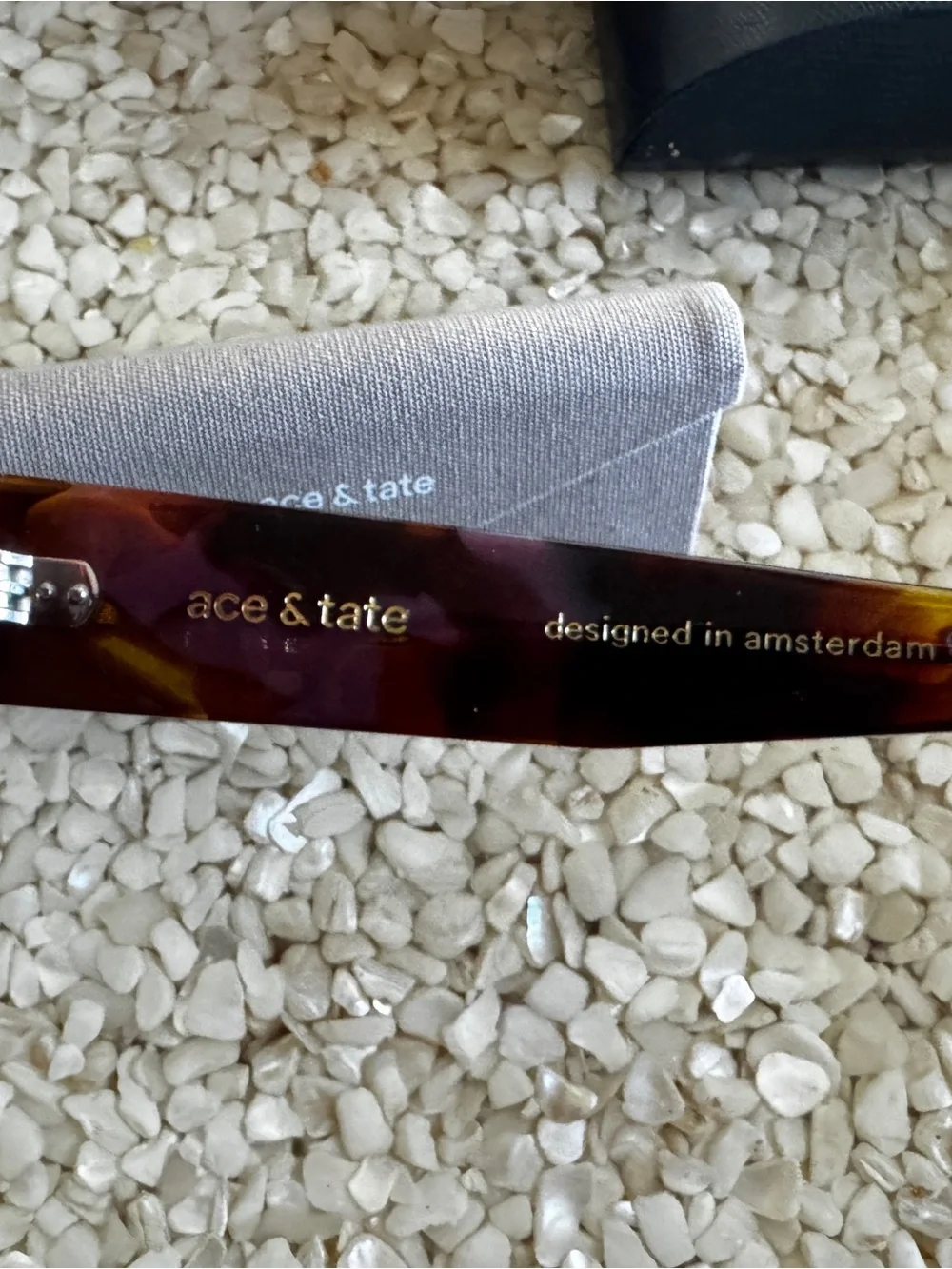 Women's Ace + Tate Purple Tortoiseshell Sunglasses